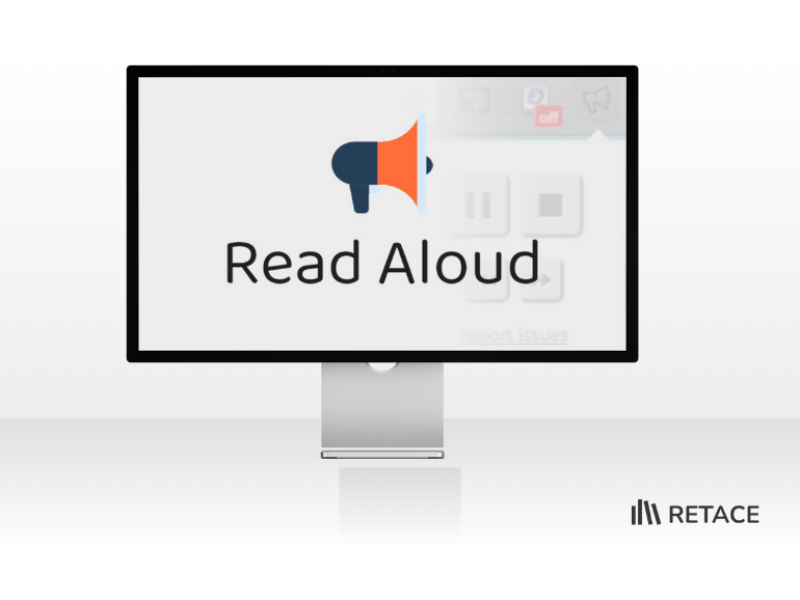 Logo da extensão Read Aloud